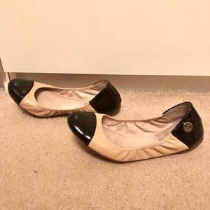 Michael Kors two-toned ballet flats